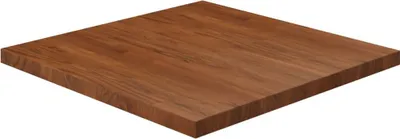 Obrázok produktu pre The Living Store Stolová doska Square Dark Brown 80x80x4cm Ošetrený dub