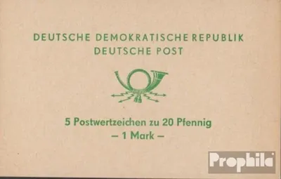 Produktbild von Briefmarken DDR 1971 Mi SMHD2b (kompl.Ausg.) postfrisch Posthorn