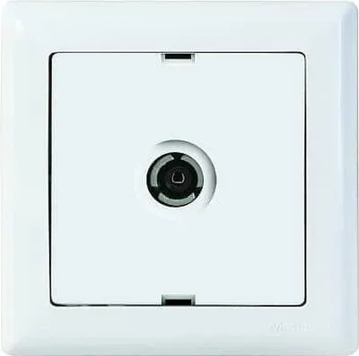 Produktbild von Mutlusan Daria TV Kabel Enddose Stichdose Antennestecker Weiss