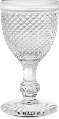 Produktbild von H&H Set mit 6 Weingläsern aus Diamantglas, CC200