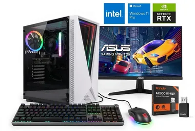 Produktbild von Gaming PC Komplett SET Intel i5 | 16GB RAM | 512 GB SSD | Nvidia RTX 5060