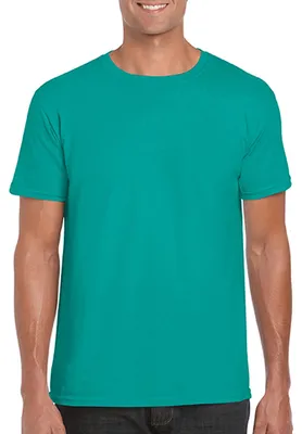 Image de Gildan - T-shirt « Softstyle » pour hommes/femmes unie FK2163 (XL) (Jadekuppel)