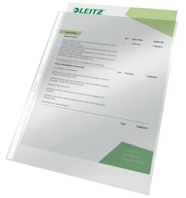 Image de Leitz - vitrine perforée perforation 11 trous