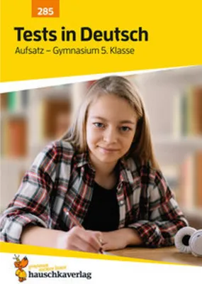 Immagine prodotto di Übungsheft mit Tests in Deutsch - Aufsatz Gymnasium 5. Klasse