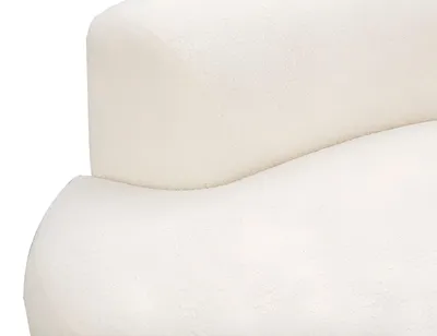 Produktbild von Weißer Polster 4-Sitzer Wohnzimmer Textilsofa Designer Couchen