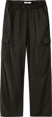 Produktbild von NAME IT Bequeme Mädchen Cargo Hose Stretch Denim Baggy Pants NKFBELLA  Größe: 116