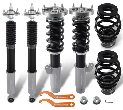 Productafbeelding van Schroefverenophanging voor BMW 3-serie E46, modeljaren 1998-2005, geschikt voor 318i, 320i, 325i, 328i, 330i en 330d