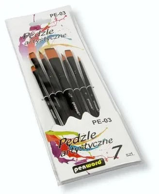 Imagen del producto de Pinceles artísticos, juego de 7 unidades