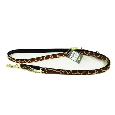 Produktbild von Hunter verstellbare Führleine Modern Art Safari Giraffe - M - L: 18 mm / 200 cm