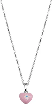 Produktbild von Scout Kinder Halskette Kette Silber Herz rosa Girls Mädchen 261081200