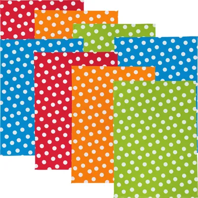 Produktbild von Erwin Müller Geschirrtuch 8er-Pack Punkte 50x70 cm