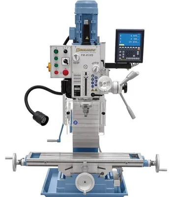 Produktbild von Fräsmaschine FM45 32mm Fräse MK4 Spindel 2200W 400V 800x240mm Metall mit Digitalanzeige
