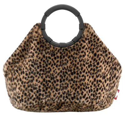 Produktbild von Reisenthel loopbag hobo, Frau, Hobo-Tasche, Reißverschlusstasche, Braun, Schwarz, Muster, Schwarz