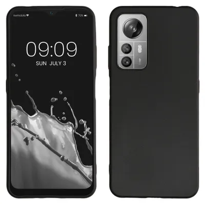 Produktbild von kwmobile Handyhülle für Blackview A85 Hülle - TPU Case - Kabelloses Laden - Schutzhülle Cover in Schwarz matt