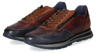 Imagen del producto de Zapatos de cordones para hombre Bugatti, de varios colores, en piel lisa. Talla: 46