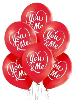 Obrázek produktu pro Balónky You & Me, 30 cm, 6 kusů - Aliga