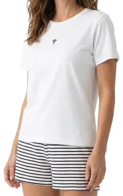 Produktbild von JOOP! Cosy Schlafanzug Set aus T-Shirt und kurzer Hose, Hose mit bequemem Gummibund, Elastisches Material für hohen Komfort