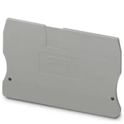 Produktbild von Phoenix Contact D-ST 10, Anschlussblockabdeckung, 50 Stück(e), Grau, 2,2 mm, 71,5 mm, 49,9 mm