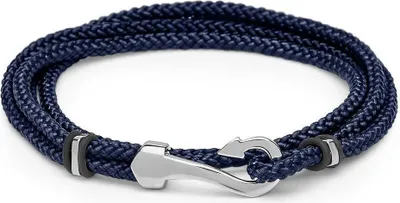 Produktbild von Textilarmband schwarz mit Hakenverschluss TXB0129