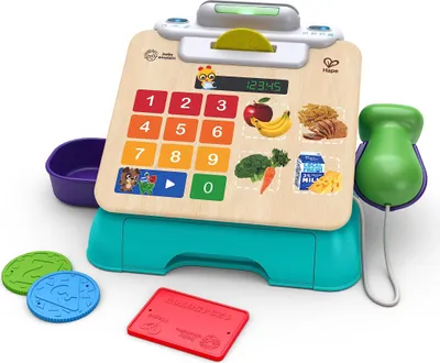 Obrázek produktu pro Pokladna Baby Einstein + Hape Magic Touch pro předstíranou hru s reálnými zvuky a hudbou, od 9 měsíců