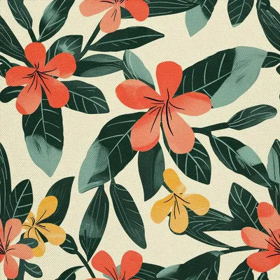 Produktbild von OUTDOOR DEKOSTOFFE OXFORD - Motiv Blumen I DX5351