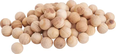 Produktbild von VBS XXL Holzkugeln ohne Bohrung "Ø 25 mm", 70 Stück