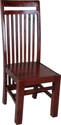 Produktbild von MiaMöbel Esszimmerstuhl Colombo 45x112x46 cm Kolonialstil Massivholz Akazie Walnuss