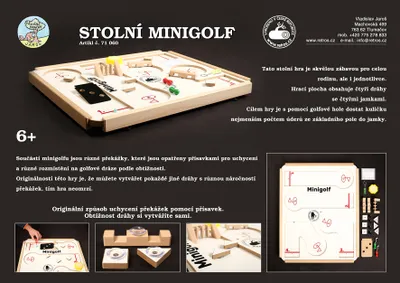 Obrázok produktu pre Jaroš Vladislav - Stolový minigolf