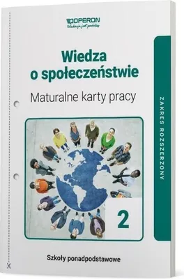 Immagine prodotto di Wiedza o spoleczenstwie 2 Maturalne karty pracy Zakres rozszerzony