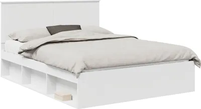 Immagine prodotto di Struttura del letto Bianco 150 x 200 cm Pino massello