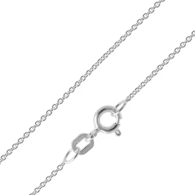 trendor 15700 Feine Ankerkette 925 Silber Kette ohne Anhänger 1,1 mm 1