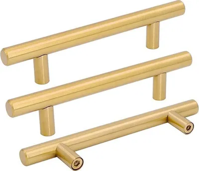 Produktbild von 15 Stück Schrankgriffe Gold 96mm Griffe für Küchenschränke Möbelgriffe Gold Türgriffe Küche Griffe Möbel Gold Möbelgriffe Edelstahl Küchenschrank Griffe