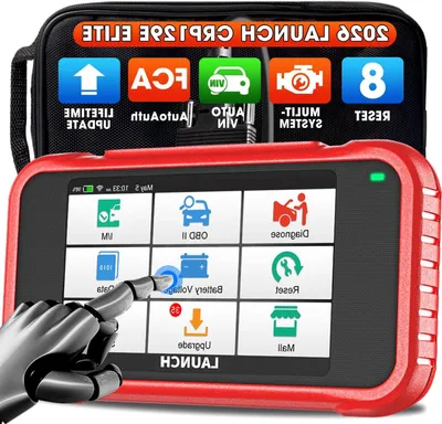 Produktbild von OBD2-Diagnosegerät – Autodiagnosegerät – Fehlercode-Lesegerät – Auto-Scanner – EOBD-Tester – Diagnose für 4 Systeme