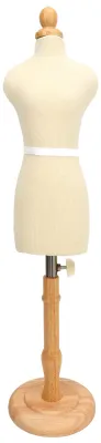 Produktbild von Mini-Puppenmodell, Kleiderform, professionelle Schneiderin, weiblich, verstellbar, flexibel, Nähen