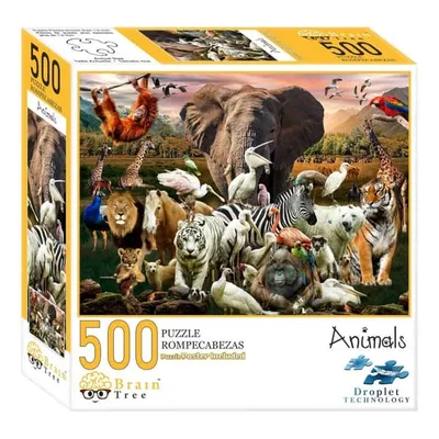 Obrázek produktu pro Puzzle Zvířata 500 dílků