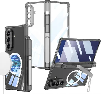 Immagine prodotto di Custodia in plastica per Samsung Galaxy Z Fold7 protezione MagSafe e supporto nero