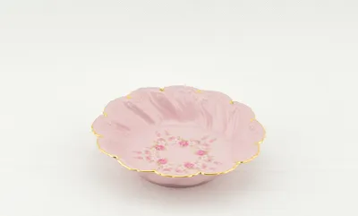 Produktbild von Schale Felicie 13,5 cm, Blumen, rosa Porzellan, Leander