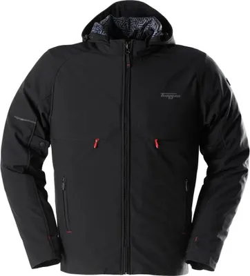 Immagine prodotto di Furygan Addax Giacca con cappuccio nero 4XL Uomo Nero 4XL