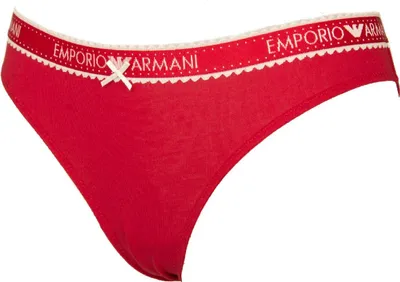 Zdjęcie produktu dla Bielizna damska, majtki, model EMPORIO ARMANI, nr katalogowy 162525 0A222 BRIEF, rozmiar L, 96% bawełna, 4% Elasthan