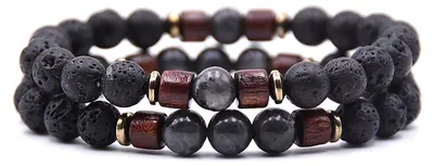 Productafbeelding van Lichttherapiebox. Stijlvolle geluksarmband/ketting voor mannen en vrouwen, uni, natuurlijke stijl