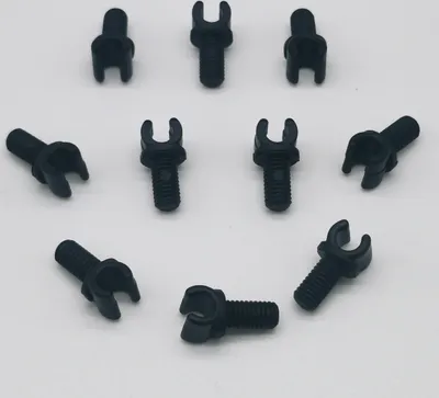 Produktbild von Bowdenzughalter 10 Stück Schaltzug Außenhülle 4 mm Rahmen M5 x 9 Halterung MTB DH Fahrrad