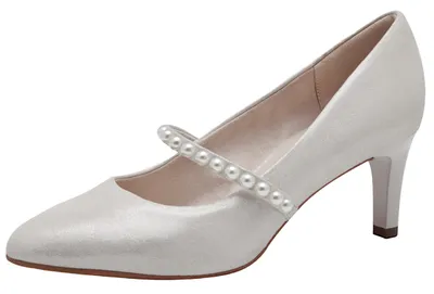 Produktbild von Tamaris Damen  Pumps Hochzeit 1-22424-44 Silberfarben