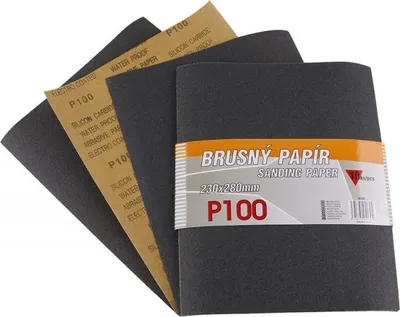 Zdjęcie produktu dla papier ścierny 230x280mm P100 10szt wodny