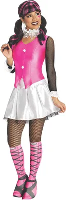 Produktbild von Monster High Draculaura Kostüm  & Perücke Damen # Gr.  S: 36-38