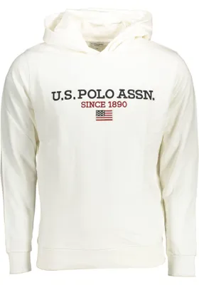 Zdjęcie produktu dla U.S. POLO ASSN. Bluza Mężczyźni Tekstylny Biały SF16917 - Rozmiar: 3XL