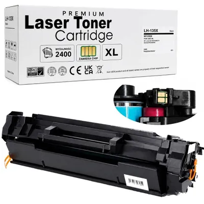 Produktbild von Ersatztoner für HP 135X W1350X mit Chip (2400 Seiten) für M233dw, M234dw, M234sdn