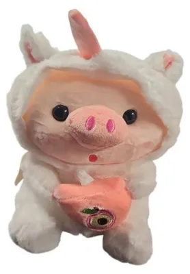 Obrázek produktu pro Bubble Tea Prasátko Plush - bílý unicorn