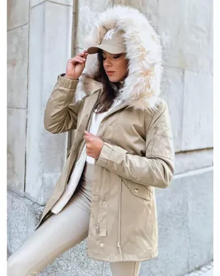 Zdjęcie produktu dla Dstreet Parka damska Garnet beżowy M