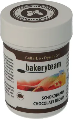 Produktbild von bakeryteam Lebensmittelfarbe 35g Chocolate Brown