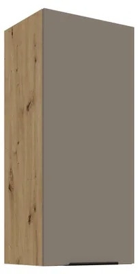 Obrázek produktu pro Kondela Horní kuchyňská skříňka Frisbo 40 G-90 1F - sandgrau / dub artisan